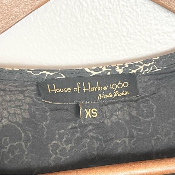 House of Harlow 1960 x Nicole Richie Maxi Dress Long Sleeves Woman’s size XS - Picture 3 of 11
